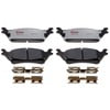 Raybestos EHT1602H Disc Brake Pad Set Raybestos Element3 Hybrid Brake Pad Set