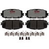EHT1628H by RAYBESTOS - Raybestos Element3 Hybrid Brake Pad Set