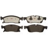 Raybestos EHT1629 Disc Brake Pad Set Raybestos Element3 Hybrid Brake Pad Set