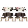 Raybestos EHT1659H Disc Brake Pad Set Raybestos Element3 Hybrid Brake Pad Set