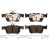 EHT1665H by RAYBESTOS - Raybestos Element3 Hybrid Brake Pad Set