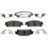 Raybestos EHT1707H Disc Brake Pad Set Raybestos Element3 Hybrid Brake Pad Set