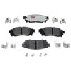 Raybestos EHT1805H Disc Brake Pad Set Raybestos Element3 Hybrid Brake Pad Set