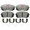 EHT1826H by RAYBESTOS - Raybestos Element3 Hybrid Brake Pad Set