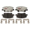 Raybestos EHT1844H Disc Brake Pad Set Raybestos Element3 Hybrid Brake Pad Set