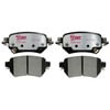 Raybestos EHT1874 Disc Brake Pad Set Raybestos Element3 Hybrid Brake Pad Set