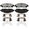 Raybestos EHT1896H Disc Brake Pad Set Raybestos Element3 Hybrid Brake Pad Set