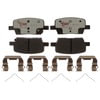 Raybestos EHT1914H Disc Brake Pad Set Raybestos Element3 Hybrid Brake Pad Set
