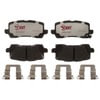 Raybestos EHT1954H Disc Brake Pad Set Raybestos Element3 Hybrid Brake Pad Set