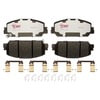 Raybestos EHT2036H Disc Brake Pad Set Raybestos Element3 Hybrid Brake Pad Set