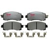 Raybestos EHT2045H Disc Brake Pad Set Raybestos Element3 Hybrid Brake Pad Set