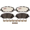 EHT2076H by RAYBESTOS - Raybestos Element3 Hybrid Brake Pad Set