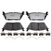 Raybestos EHT2169H Disc Brake Pad Set Raybestos Element3 Hybrid Brake Pad Set