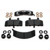 Raybestos EHT369H Disc Brake Pad Set Raybestos Element3 Hybrid Brake Pad Set