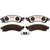 Raybestos EHT412H Disc Brake Pad Set Raybestos Element3 Hybrid Brake Pad Set
