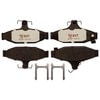 EHT413H by RAYBESTOS - Raybestos Element3 Hybrid Brake Pad Set