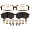 Raybestos EHT433AH Disc Brake Pad Set Raybestos Element3 Hybrid Brake Pad Set