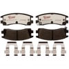 Raybestos EHT508H Disc Brake Pad Set Raybestos Element3 Hybrid Brake Pad Set