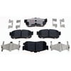EHT540H by RAYBESTOS - Raybestos Element3 Hybrid Brake Pad Set