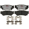 Raybestos EHT556H Disc Brake Pad Set Raybestos Element3 Hybrid Brake Pad Set