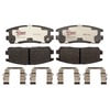 Raybestos EHT580H Disc Brake Pad Set Raybestos Element3 Hybrid Brake Pad Set