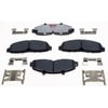 Raybestos EHT679H Disc Brake Pad Set Raybestos Element3 Hybrid Brake Pad Set