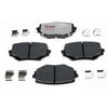 Raybestos EHT680H Disc Brake Pad Set Raybestos Element3 Hybrid Brake Pad Set