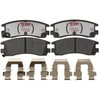 Raybestos EHT698H Disc Brake Pad Set Raybestos Element3 Hybrid Brake Pad Set