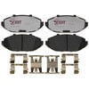 EHT748H by RAYBESTOS - Raybestos Element3 Hybrid Brake Pad Set