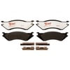 EHT758H by RAYBESTOS - Raybestos Element3 Hybrid Brake Pad Set