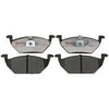 EHT768 by RAYBESTOS - Raybestos Element3 Hybrid Brake Pad Set