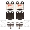 EHT771H by RAYBESTOS - Raybestos Element3 Hybrid Brake Pad Set