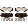 Raybestos EHT773H Disc Brake Pad Set Raybestos Element3 Hybrid Brake Pad Set