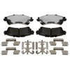 Raybestos EHT792H Disc Brake Pad Set Raybestos Element3 Hybrid Brake Pad Set