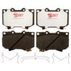 Raybestos EHT812H Disc Brake Pad Set Raybestos Element3 Hybrid Brake Pad Set