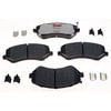 Raybestos EHT856H Disc Brake Pad Set Raybestos Element3 Hybrid Brake Pad Set