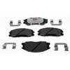 Raybestos EHT864AH Disc Brake Pad Set Raybestos Element3 Hybrid Brake Pad Set