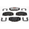 Raybestos EHT864H Disc Brake Pad Set Raybestos Element3 Hybrid Brake Pad Set