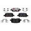 Raybestos EHT865H Disc Brake Pad Set Raybestos Element3 Hybrid Brake Pad Set