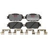 Raybestos EHT908H Disc Brake Pad Set Raybestos Element3 Hybrid Brake Pad Set