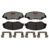 EHT914AH by RAYBESTOS - Raybestos Element3 Hybrid Brake Pad Set