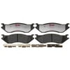 Raybestos EHT966H Disc Brake Pad Set Raybestos Element3 Hybrid Brake Pad Set