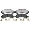 Raybestos EHT974H Disc Brake Pad Set Raybestos Element3 Hybrid Brake Pad Set