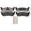 Raybestos EHT998H Disc Brake Pad Set Raybestos Element3 Hybrid Brake Pad Set