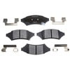 Raybestos MGD1000MH Disc Brake Pad Set Raybestos R-Line Metallic Brake Pad Set