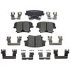 Raybestos MGD1057CH Disc Brake Pad Set Raybestos R-Line Ceramic Brake Pad Set
