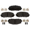 Raybestos MGD1184ACH Disc Brake Pad Set Raybestos R-Line Ceramic Brake Pad Set