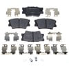 Raybestos MGD1212CH Disc Brake Pad Set Raybestos R-Line Ceramic Brake Pad Set