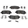 Raybestos MGD1325CH Disc Brake Pad Set Raybestos R-Line Ceramic Brake Pad Set