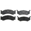 Raybestos ATD269C Disc Brake Pad Set Brake Parts Inc Raybestos AT Overstock Ceramic Disc Brake Pad Set
